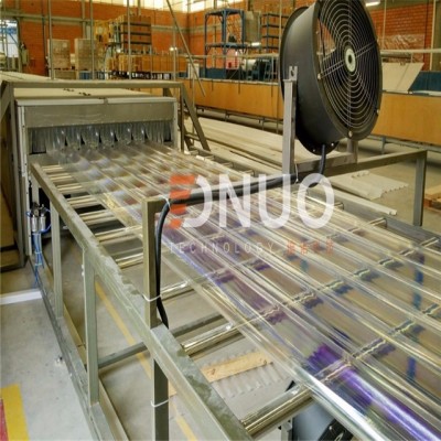 Transparent FRP Roofing Panel Making machine For Building Roof Tile