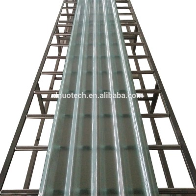 Translucent Fiberglass Roofing Sheets, Transparent Skylight GRP / FRP Roofing Sheets, Corrugated Fiberglass Roof Panels