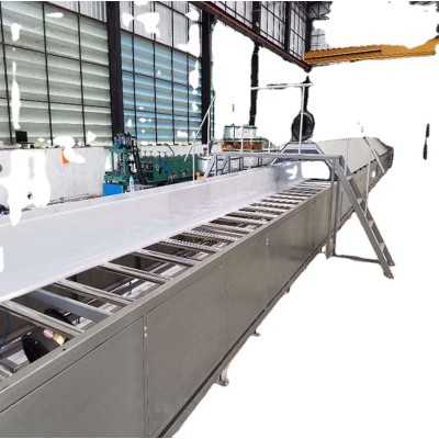 FRP fiberglass gutters panels and roof tiles roofing sheet composite board making machine